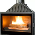 Transparent High Heat Resistant Ceramic Glass Panels For Fireplace Door