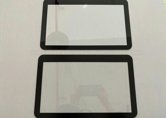 1mm Grindedの強くされた端はタッチ パネルのためのガラスBacksplashを印刷した