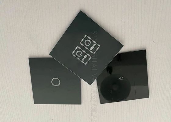 SGSは0.5mmを和らげた明確な陶磁器の印刷されたガラスを超曲げた