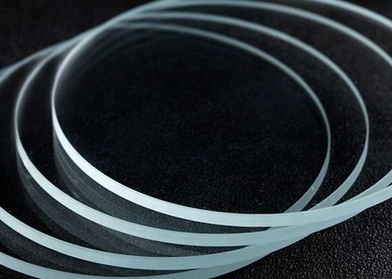 3mmの低い鉄ARコーティングによって強くされたGlasは円形の端を磨いた