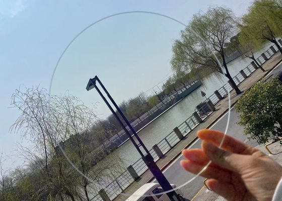 1.1mmの理性的な接触スイッチ非反射和らげられたガラスは特定のサイズにカットした