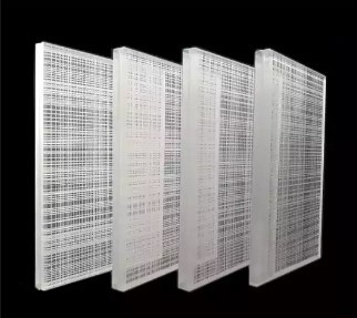 和らげられた明確ガラスを切り分けるMoruをパネルをはめる強くされてフルーティングを施されて窓のために葦でふかれて肋骨で補強した
