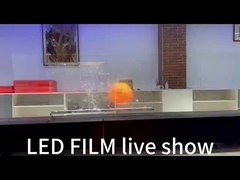 柔軟な透明LED結晶フィルムディスプレイスクリーン